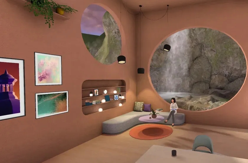 まるで別世界のような没入感のある空間