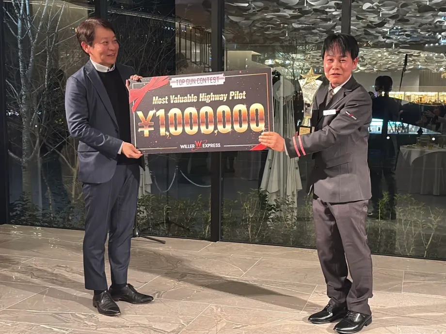 優勝した山本巧さん