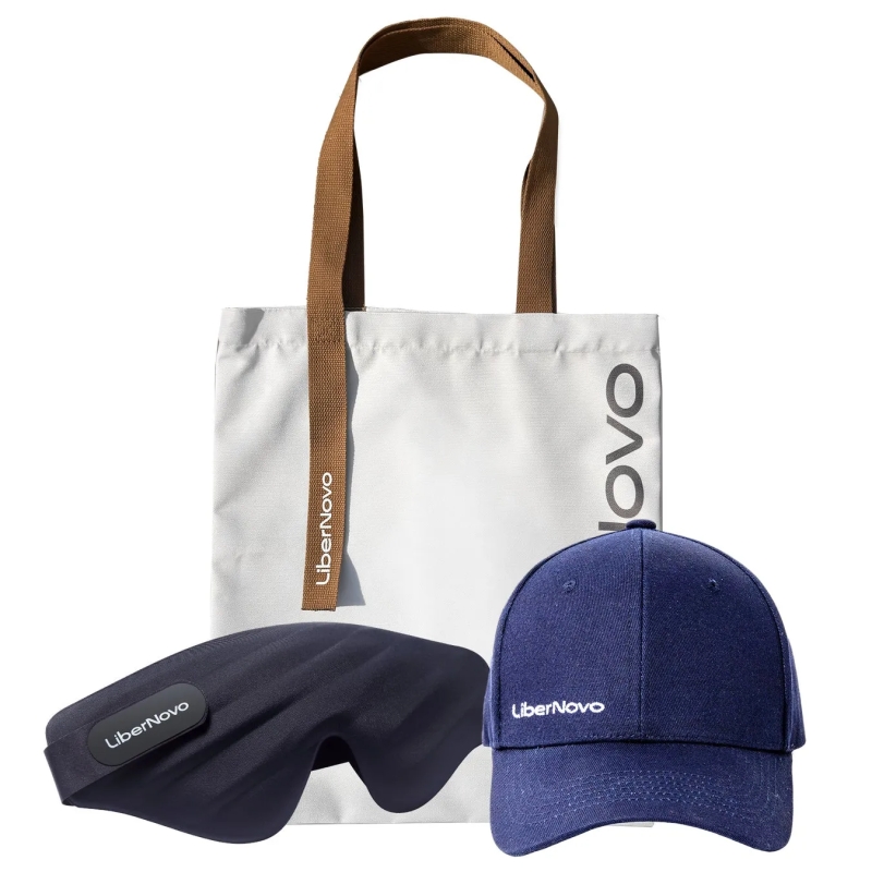 LiberNovo製品（ギフトバッグ、キャップ、アイマスク）