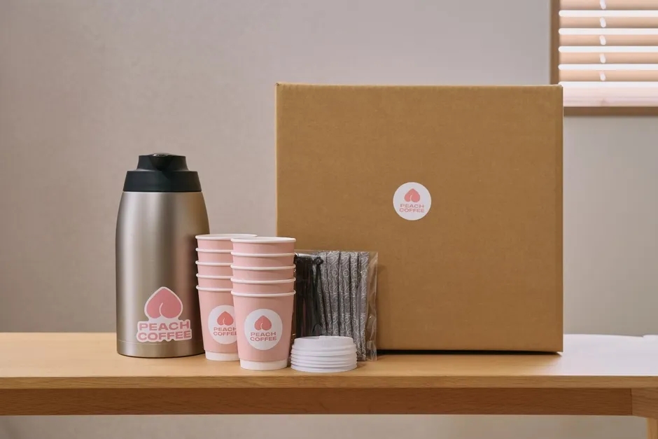 PEACH COFFEE DELIVERY ポットイメージ